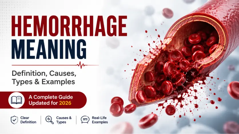 Hemorrhage meaning