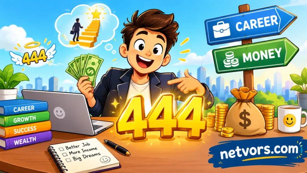 444 Meaning for Career and Money