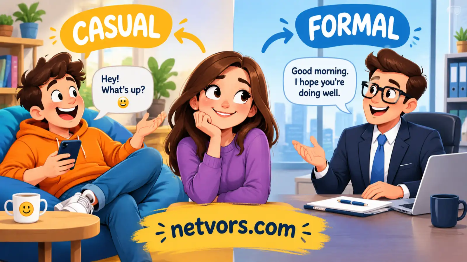 Casual vs-Formal Usage