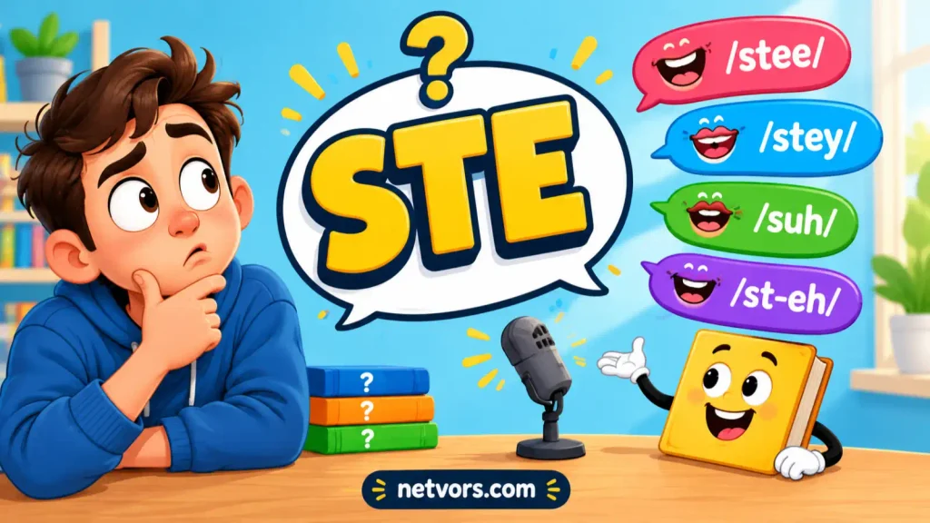 How Do You Pronounce STE