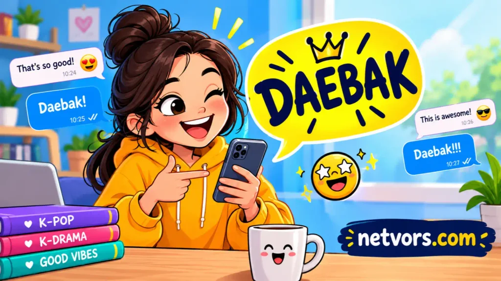 How to Use Daebak Correctly in Texts & Chat