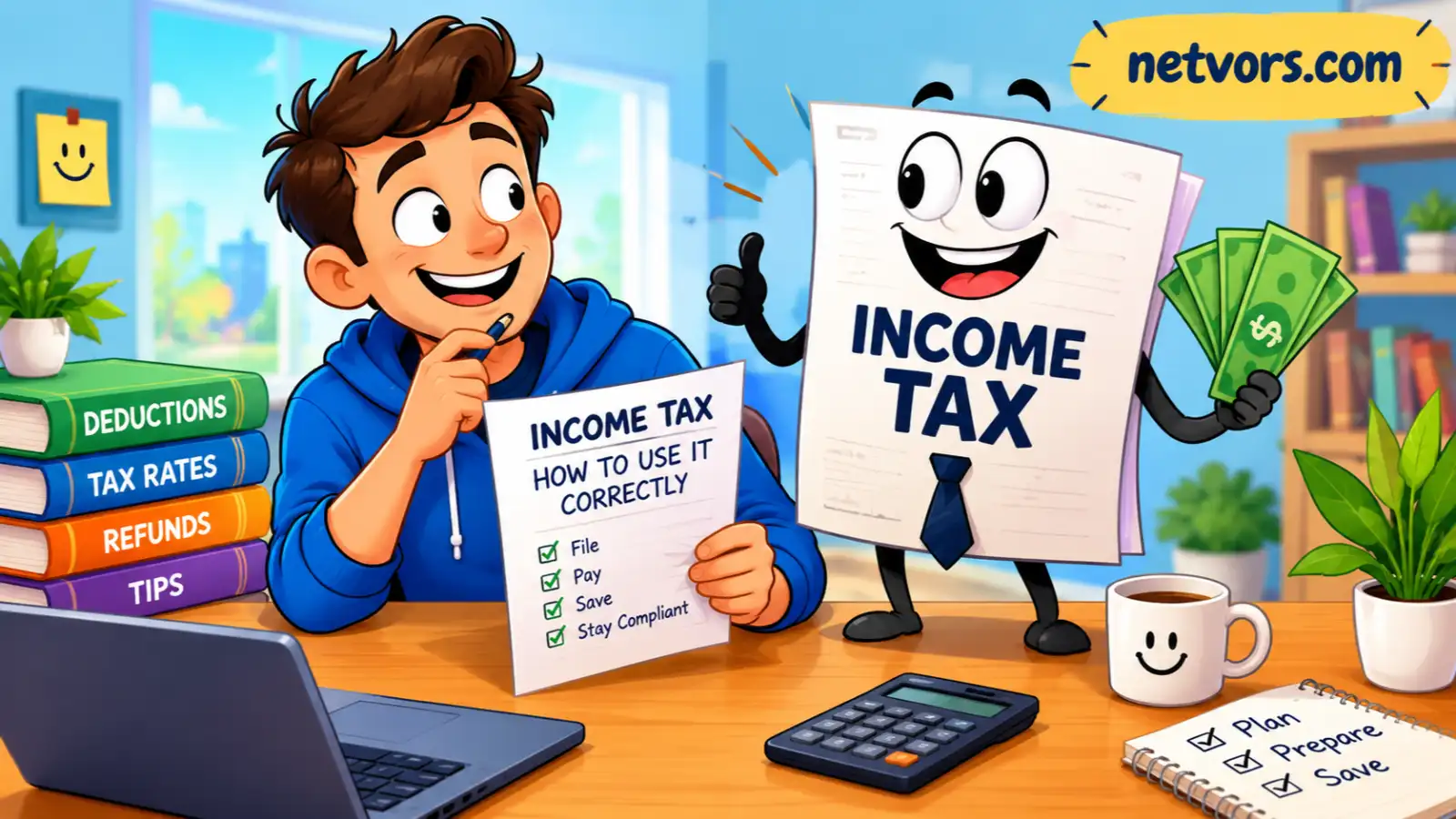 How to Use Income Tax Correctly