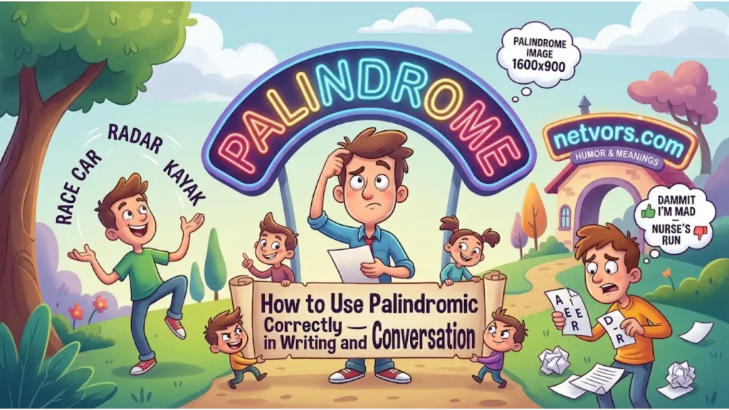 How to Use Palindromic Correctly in Writing and Conversation