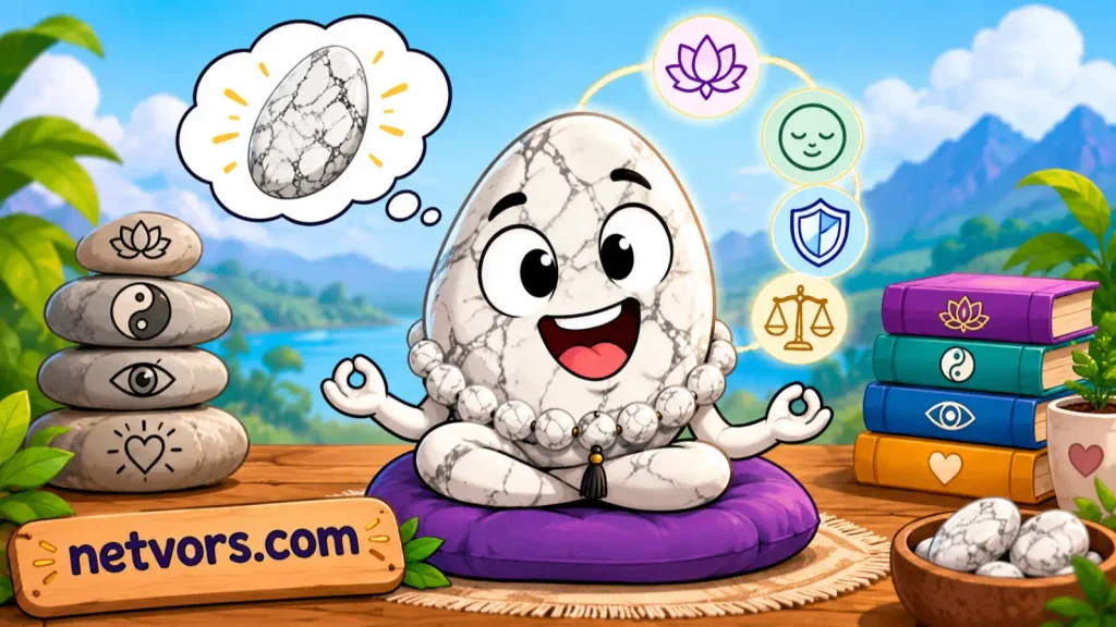 Spiritual Meaning and Symbolism of Howlite