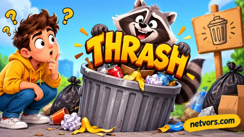 thrash meaning